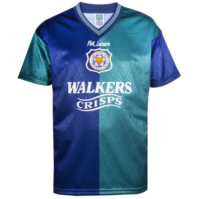 Score Draw Leicester City Mens SS Third Shirt 1995/96