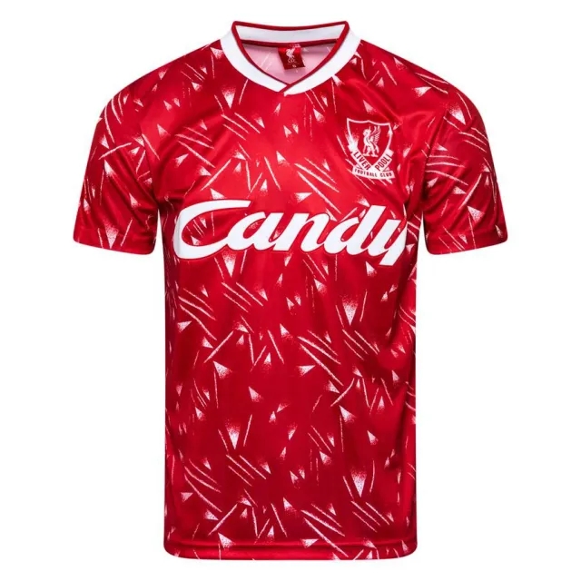Score Draw Liverpool Mens SS Home Shirt 1988/89