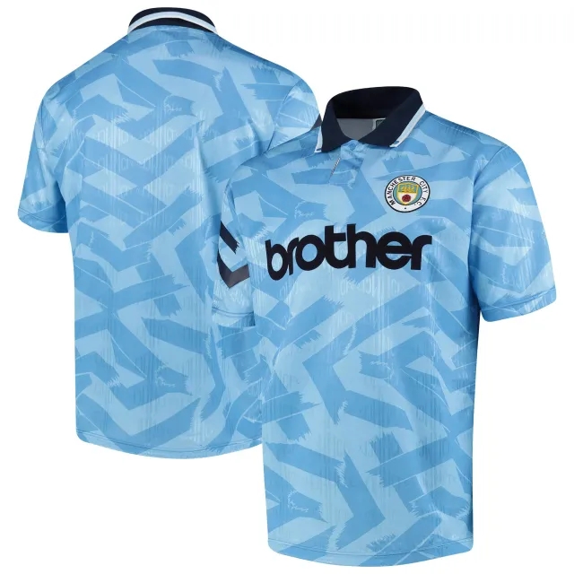 Score Draw Manchester City 1992 Home Shirt
