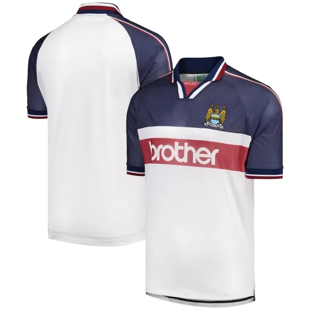 Score Draw Manchester City Mens SS Away Shirt 1998/99