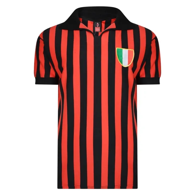 Score Draw AC Milan Mens SS Home Shirt 1963/64
