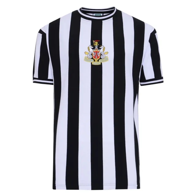Score Draw Newcastle United FC '74 Retro Home Shirt - White - Mens