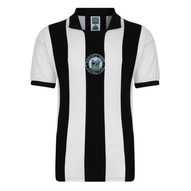Score Draw Newcastle United 1976 Retro Football Shirt