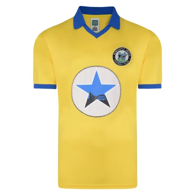 Score Draw Newcastle United 1982 Away Polyester Retro Shirt