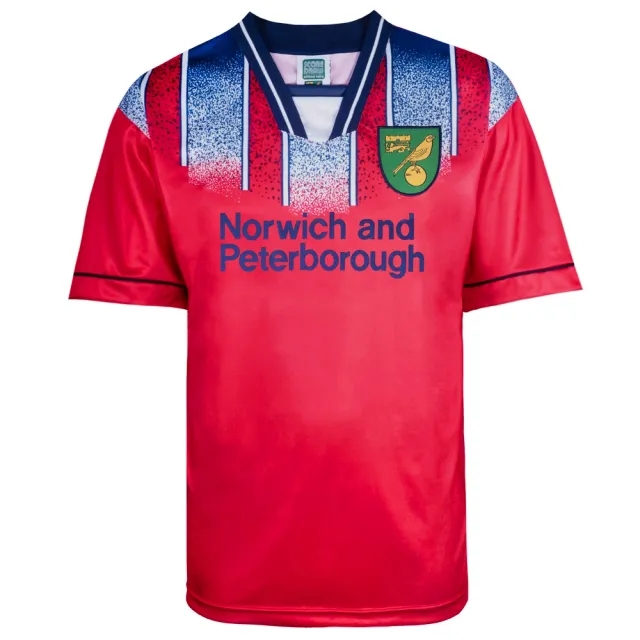 Score Draw Norwich City 1996 Away Retro Football Shirt