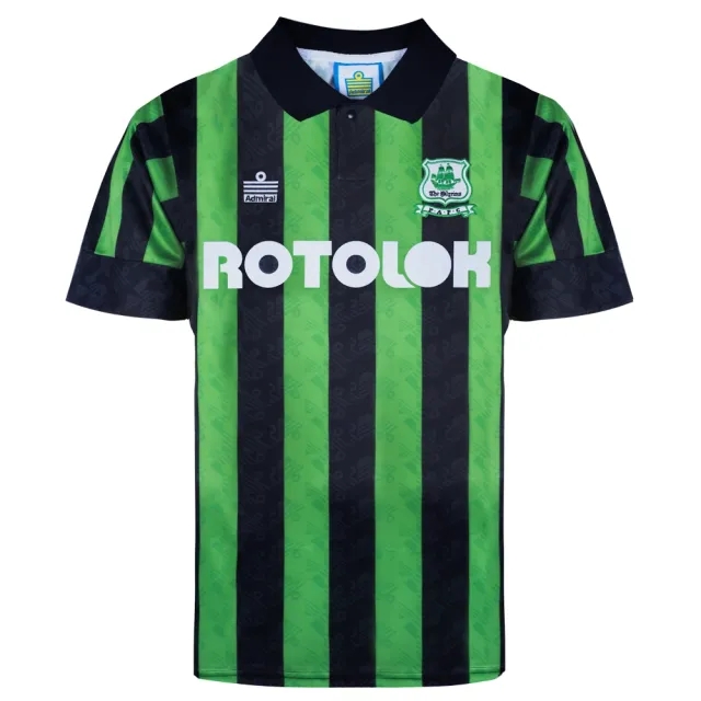 Score Draw Plymouth Argyle Mens SS Home Shirt 1994/95