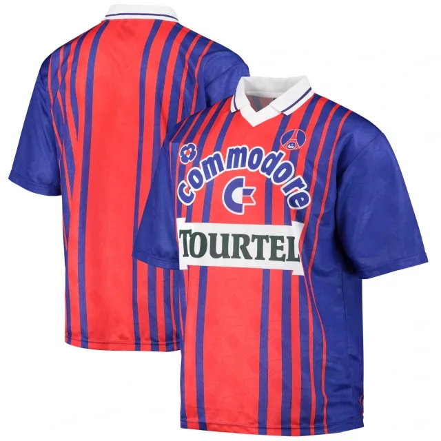 Score Draw Paris Saint Germain Mens SS Home Shirt 1993/94
