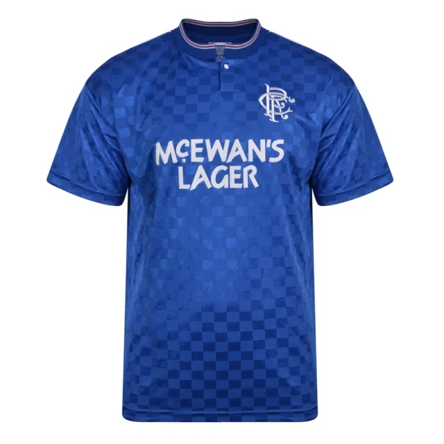 Score Draw Rangers 1988 Retro Football Shirt