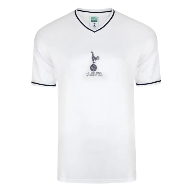 Score Draw Tottenham Hotspur 1981 FA Cup Final Retro Shirt