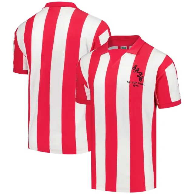 Score Draw Sunderland Mens SS Home FA Cup Final Shirt 1973/74