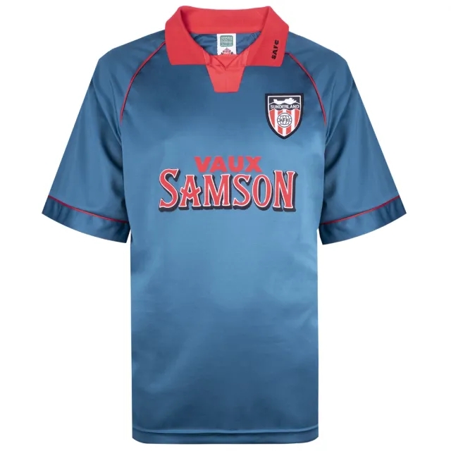 Score Draw Sunderland 1994 Away Retro Football Shirt