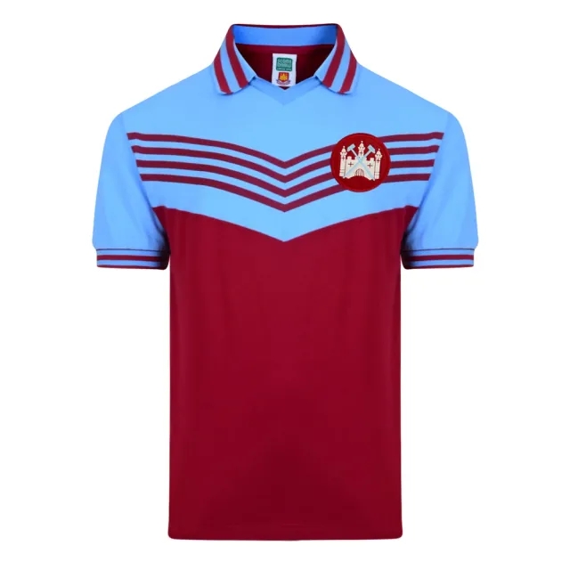 Score Draw West Ham United 1976 Retro Football Shirt