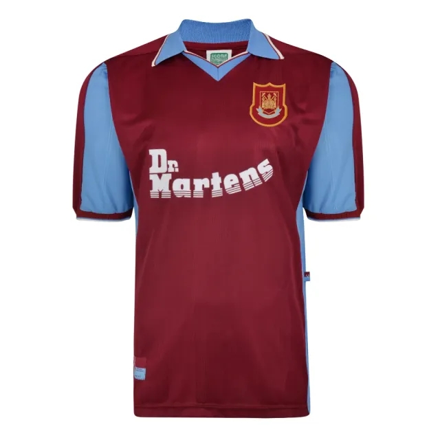 Score Draw West Ham United 1998 Retro Football Shirt