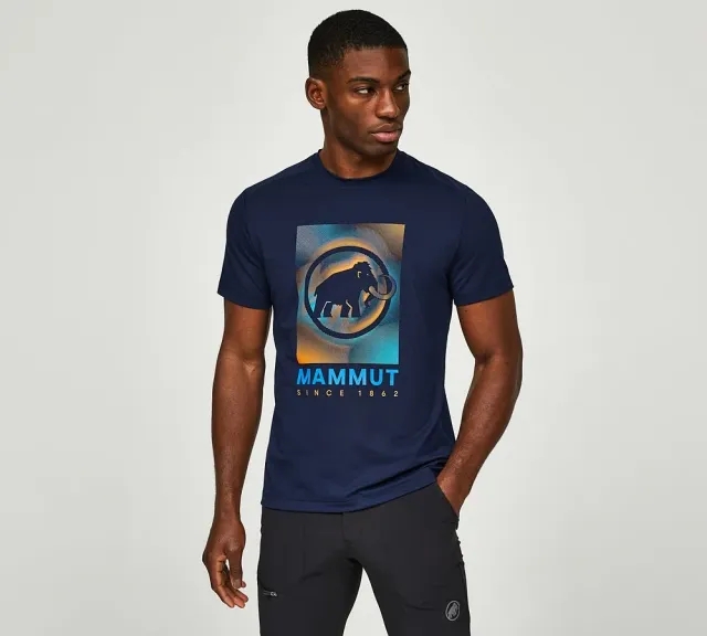 Mammut Trovat T-Shirt  - Navy - Size XL - Navy
