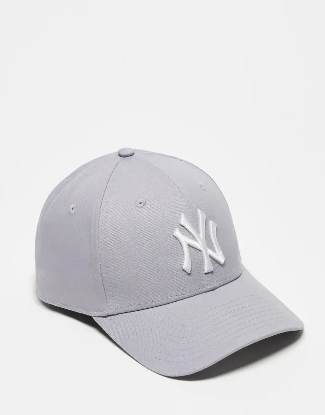 New Era Ny Yankees 9Forty Cap In Grey