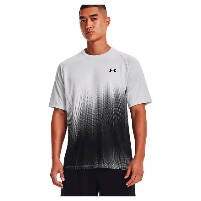 Men's  Under Armour  Tech™ Fade Short Sleeve Halo Gray / Black / Black L