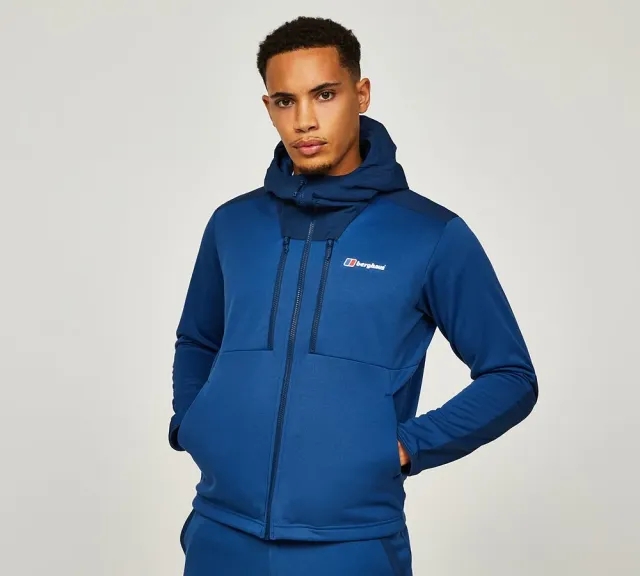 Berghaus Reacon Hooded Jacket - Blue - Size M - Blue