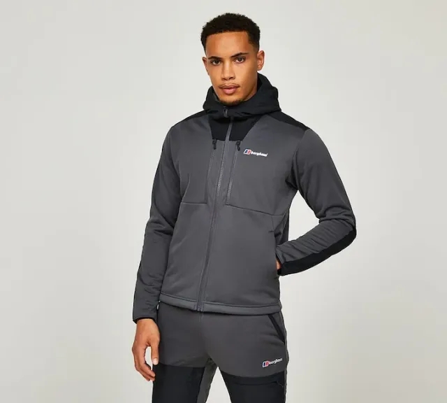 Berghaus Reacon Hooded Jacket - Grey - Size L - Grey