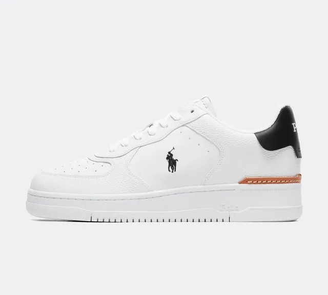 Polo Ralph Lauren Masters Court Trainer - White - Size 8 - White