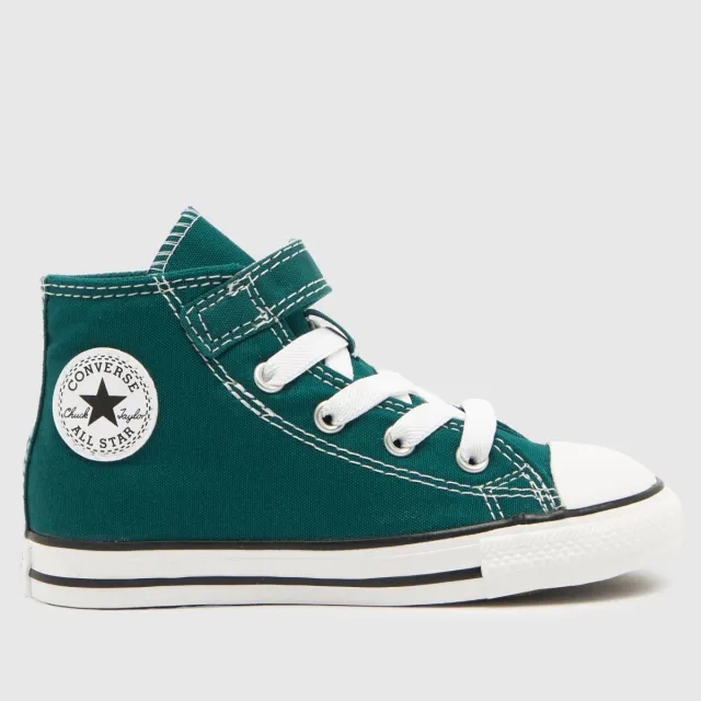 Converse Nursery Chuck Taylor All Star Hi Trainer - Green - Size 3 - Green