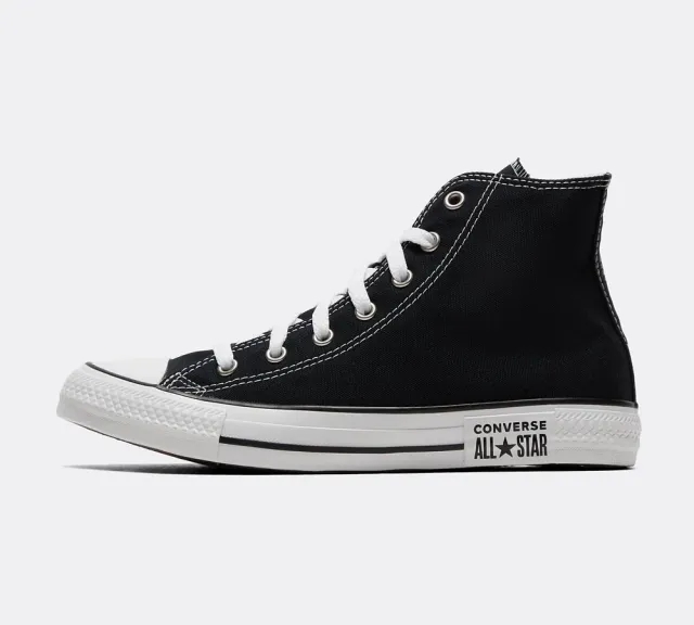 Converse Junior Chuck Taylor All Star Hi Trainer - Black - Size 4.5 - Black