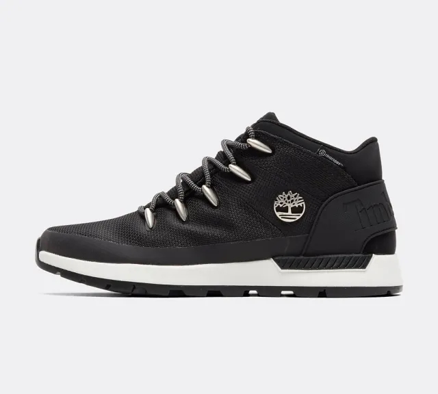 Timberland Euro Sprint Trekker Fabric Boot - Black / White