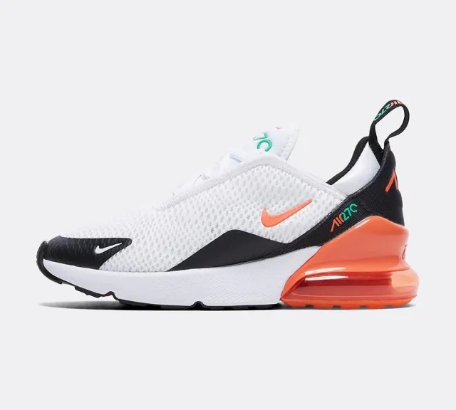 Nike Infant Air Max 270 Trainer - White - Size 2 - Multi