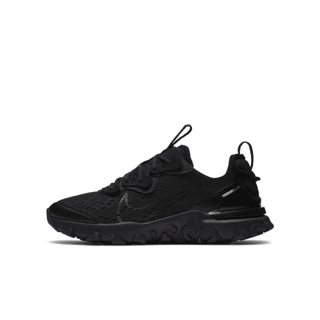 Nike React Vision Older Kids' Shoes - Black