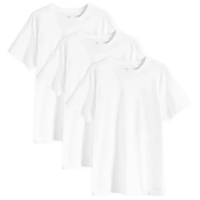 Calvin Klein Underwear 000nb4011e Short Sleeve T-shirt 3 Units