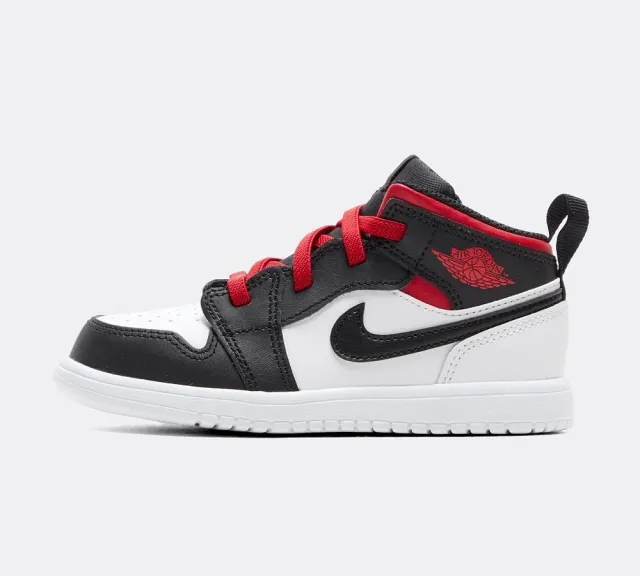 Nike Jordan Jordan Nursery Jordan Mid 1 Trainer - White - Size 6.5 - Multi