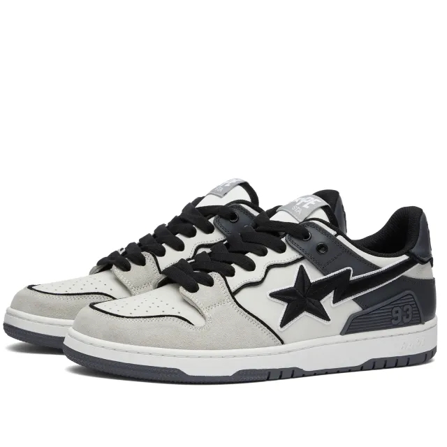 A Bathing Ape Men's SK8 Sta Sneaker Black