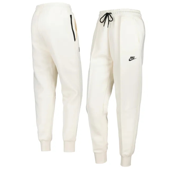 Nike Womens Tech Fleece Mid-Rise Pant - White - Size S - White