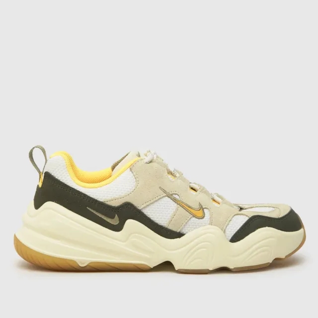 Nike Womens Tech Hera Trainer - Beige - Size 7 - Beige