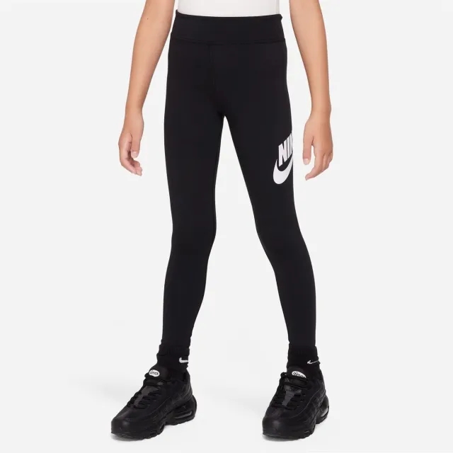 Nike Girls Club HBR Legging - Black - Size L - Black