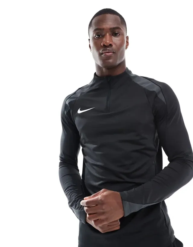 Nike Dri-FIT Strike Drill Top - Black - Size S - Black