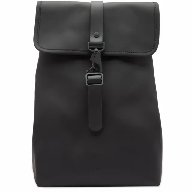 Rains Bucket unisex waterproof backpack in black