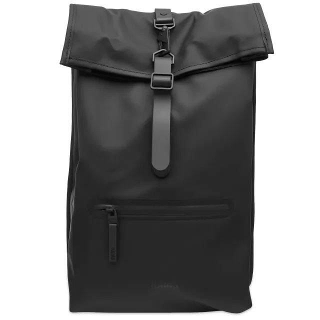 Rains 13320 Waterproof Rolltop Backpack In Khaki-Green