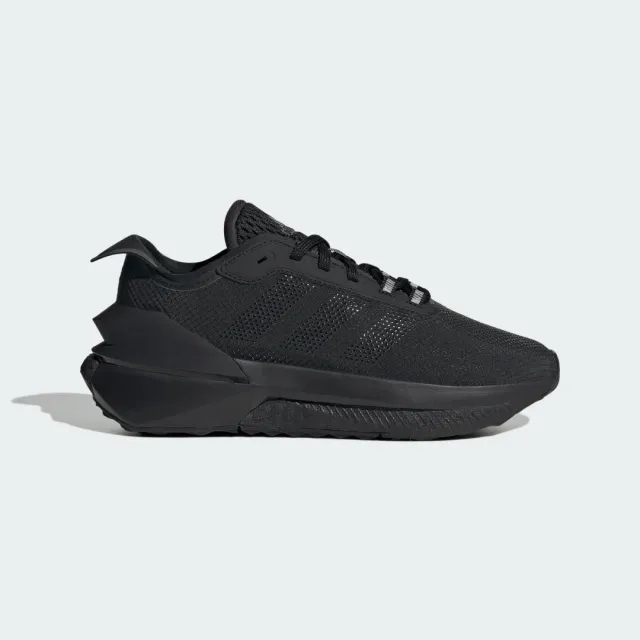 adidas black avryn Youth trainers