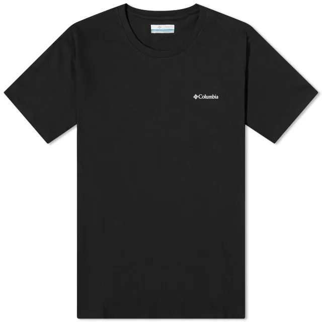 Columbia North Cascades T-Shirt - Black, Csc Box
