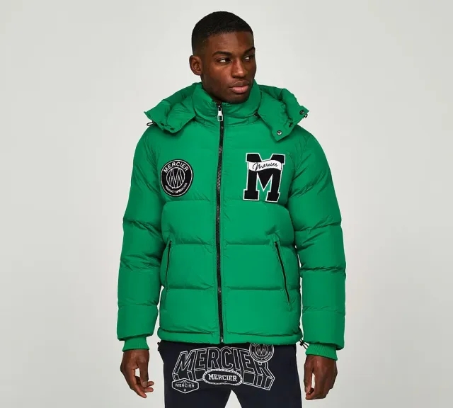 Mercier Academy Mono 2.0 Puffer Jacket - Green - Size S - Green