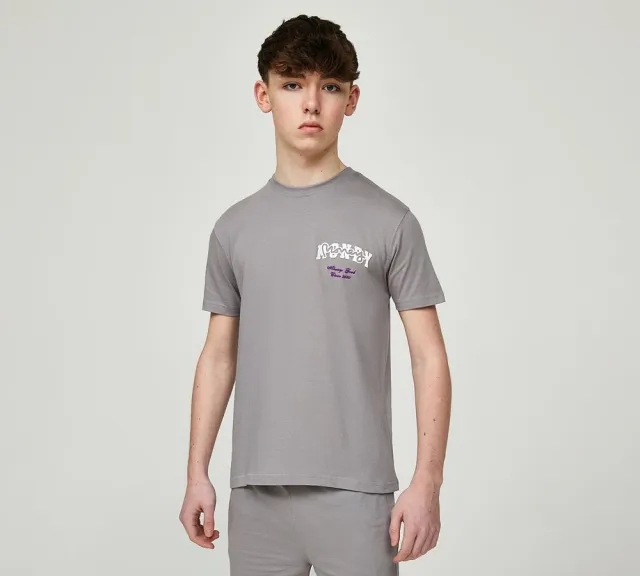 Money Clothing Junior Circa 2.0 T-Shirt - Grey - Size 12-13Y - Grey
