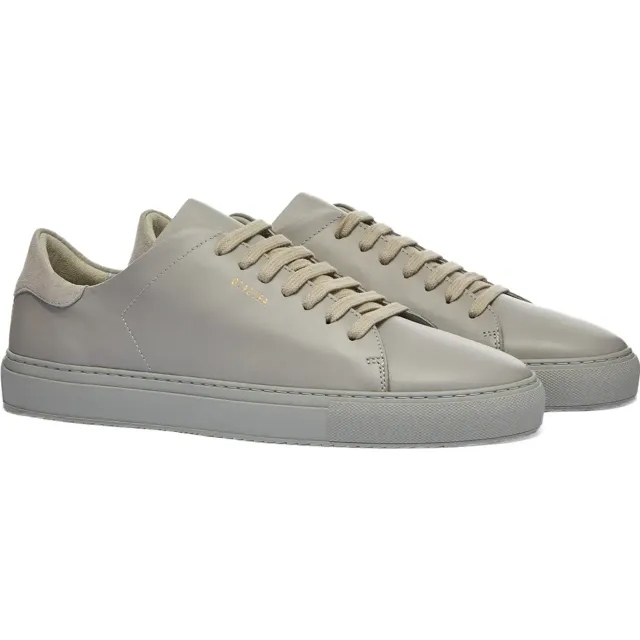 Axel Arigato Men's Clean 90 Sneaker Monochrome Grey Leather