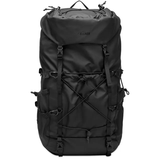 Elliker Maller Large Flapover Backpack Black