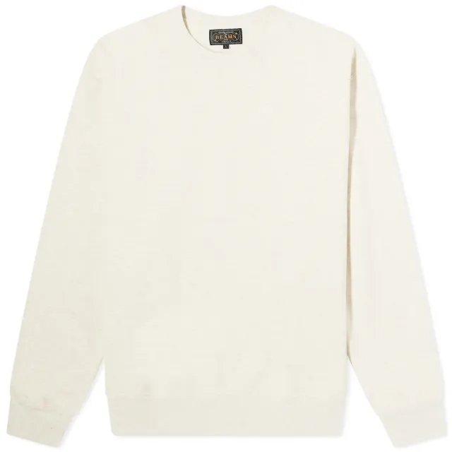 Beams Plus Men's Crew Sweatshirt Oatmeal