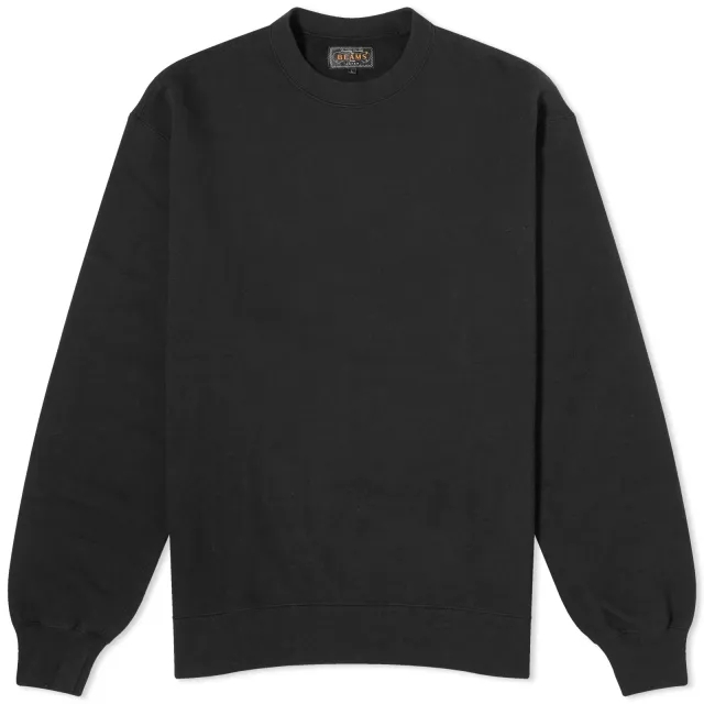 Beams Plus Crew Sweat - Black