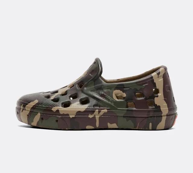 Vans Nursery Slip-on Trek Trainer - Green - Size 4.5 - Green