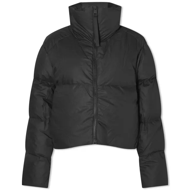 Canada Goose Women's Garnet Cropped Puffer Jacket Desert Sand