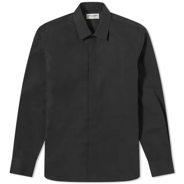 Asics Saint Laurent Men's Classic Poplin Shirt Black
