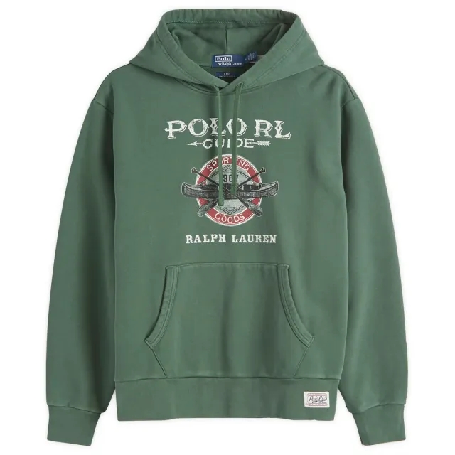 END. x Polo Ralph Lauren Men's Dry Goods Hoodie Washed Forest