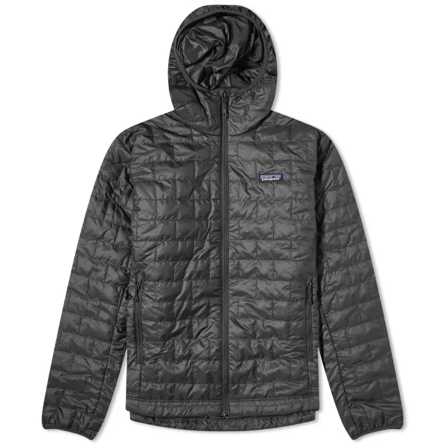 Patagonia Men's Nano Puff Hoodie Black